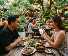 Vườn Ẩm Thực Hoàng Phố