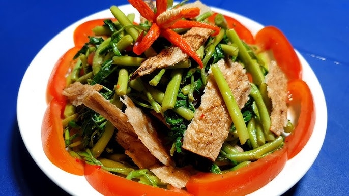 Gỏi rau nhút chay